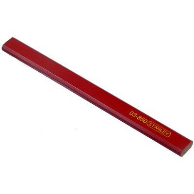 Олівець для розмітки по дереву, завдовжки 176 мм, твердістю 2В STANLEY 1-03-850 1-03-850 фото