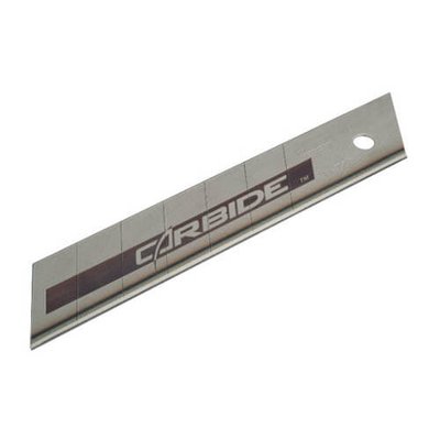 Лезвия запасные Carbide шириной 25 мм с отламывающимися сегментами для ножей с выдвижными лезвиями, 5 штук STANLEY STHT0-11825 STHT0-11825 фото