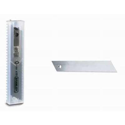Лезвия запасные для ножей с выдвижными лезвиями шириной 25 мм, с отламывающимися сегментами, 10 штук STANLEY 0-11-325 0-11-325 фото